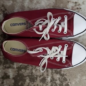 Size 10 Wine Colored Converse